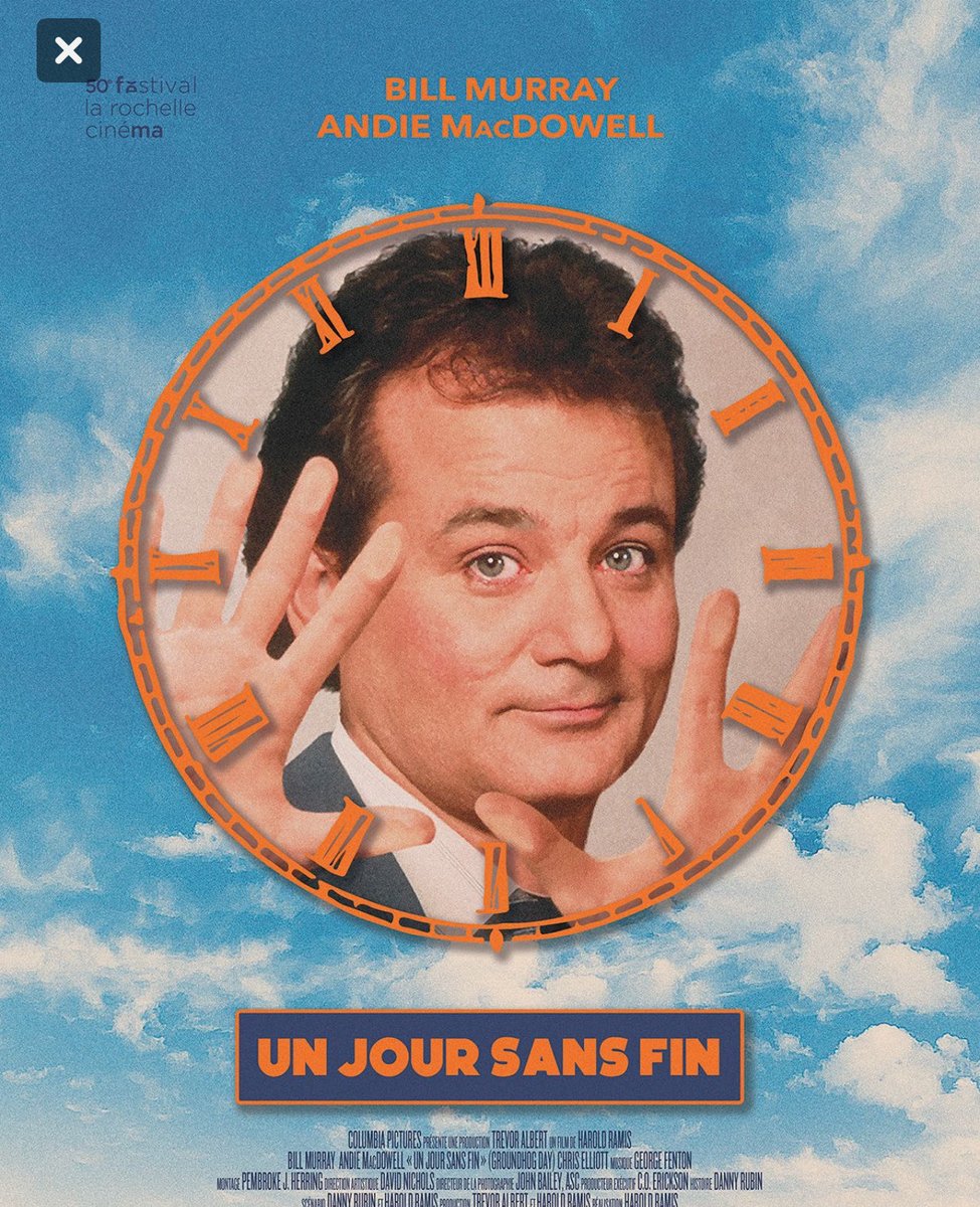 Les castors nous ont amenés à vivre et revivre le jour de la marmotte. #Cinephile