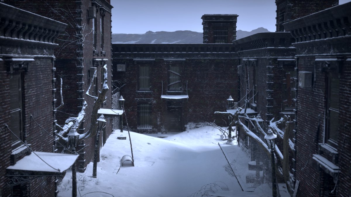 Vincent_DAndrea's tweet image. 🌨️ Abandon
Ville fictive enneigée laissée à l’abandon, réalisée en 3D sous Unreal Engine 5.
Modélisation sous Blender, texturing PBR et lighting avec Ultra Dynamic Sky.
artstation.com/artwork/XJEVYL
#3D #UnrealEngine5 #Blender3D #EnvironmentArt #GameArt