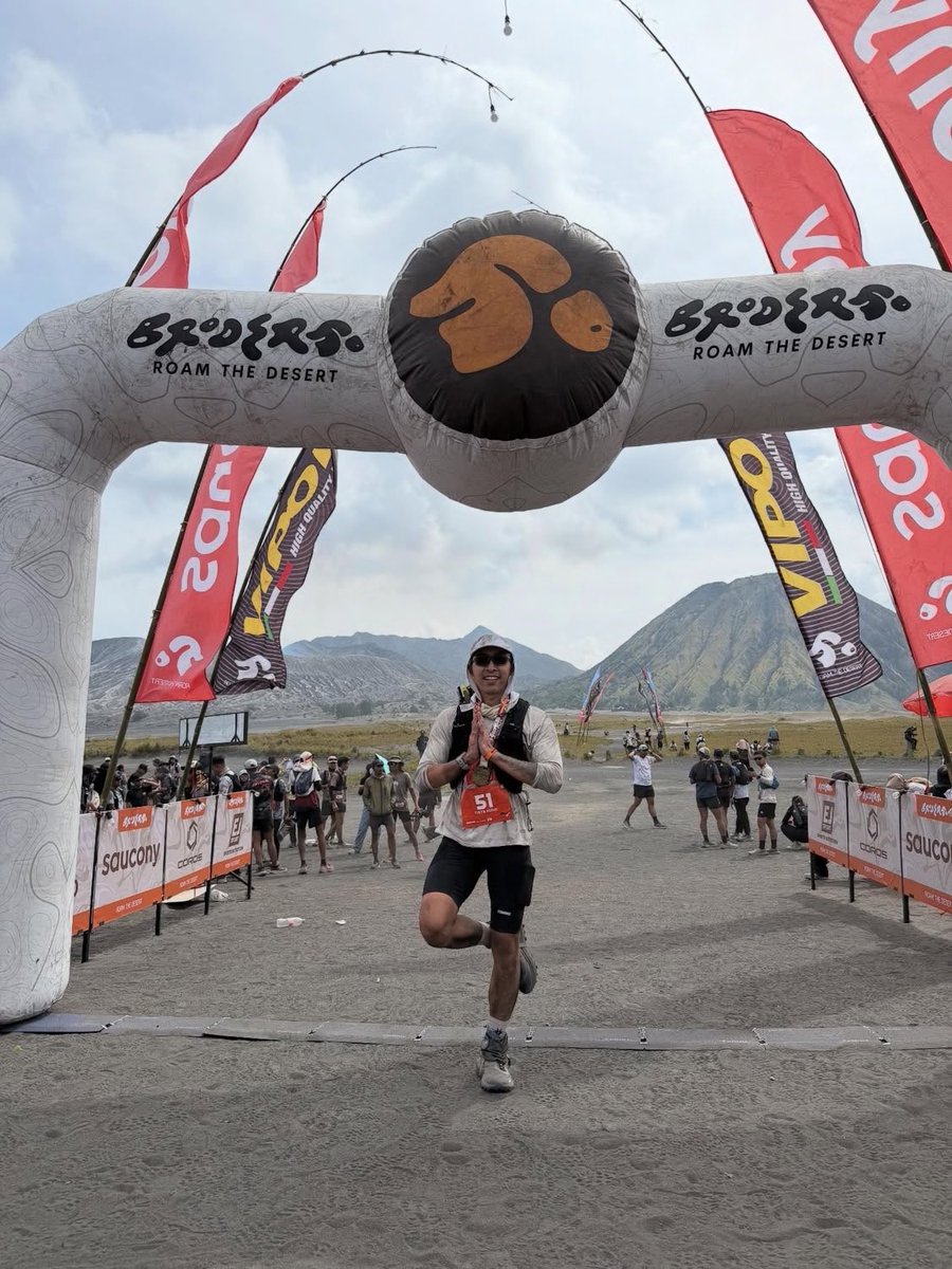 tirta_cipeng's tweet image. Done virgin ultra 
50km broder eg 1400m
Total waktu 9 jam 30 menit, masih jauh dari COT

Ultra running ini kulakukan hanya jeda 2 minggu pasca berlin marathon. ✅🙏😆

Next jrf: marathon (lagi), bts 30km dan lanjut ui ultra 70km