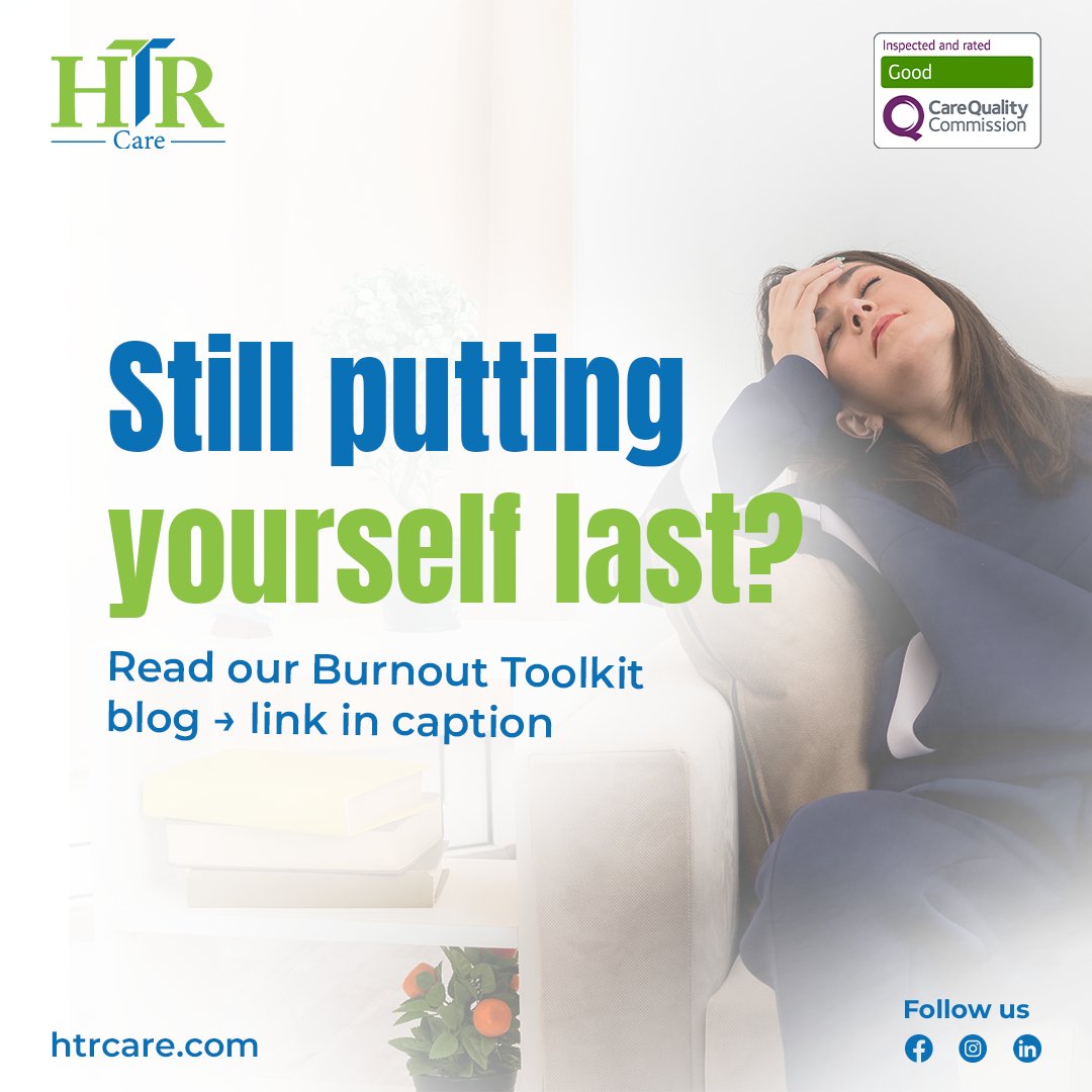 HTRCARE's tweet photo. Still putting yourself last? 

https://t.co/8iMPQvP9Mv

 📍 Serving Uxbridge &amp; Greater London

 #HTRCare #BurnoutToolkit #CarerSupport #EmotionalLabour https://t.co/4KSTeQb1KZ