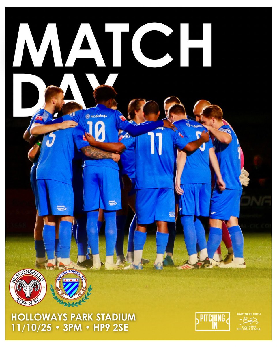 MATCHDAY |

Matchday in HP9. Another important game awaits the Rovers! 🫡
