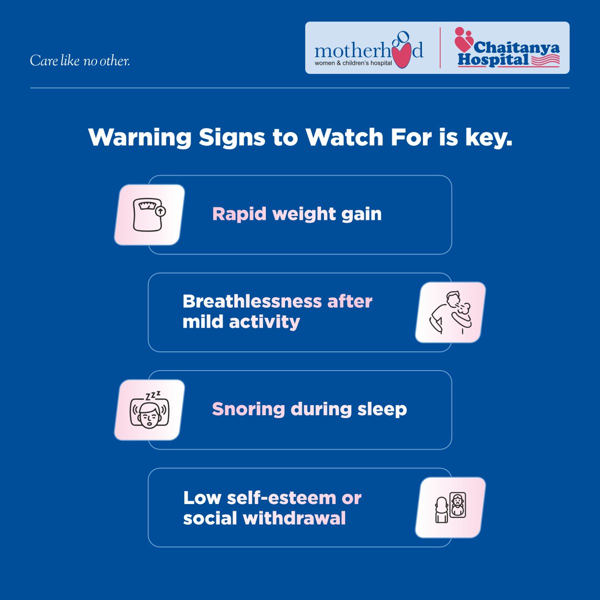 ChaitanyasChd's tweet image. Childhood obesity is rising fast in India, increasing risks of diabetes, heart disease &amp;amp; low self-esteem.

Small changes — healthy meals, outdoor play &amp;amp; routine checks — can make a big difference.

📞 0172 5088088

#ChildhoodObesity #PreventObesity #MotherhoodChaitanyaHospital