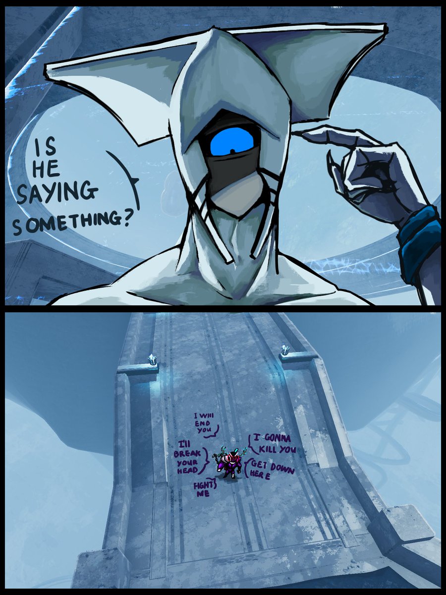 minosKhai's tweet image. is he saying something/
#riskofrain2
