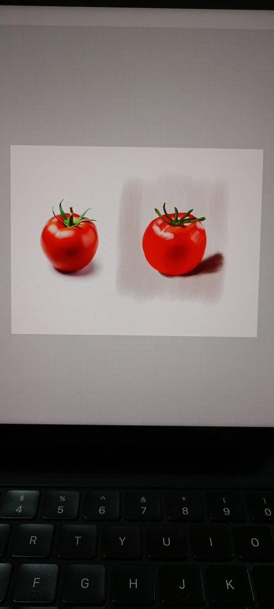 Mazinezoo's tweet image. my second digital painting on procreate, it's not perfect yet, but nothing is perfect I guess 😂.
#digitalpainting #practice