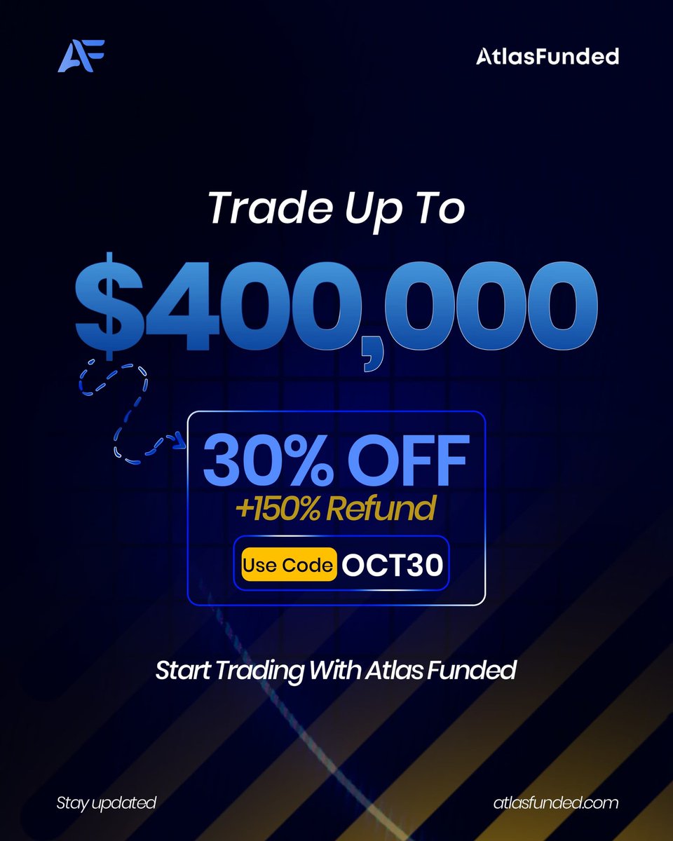 PeterDamian06's tweet image. “Why risk $50 when Atlas Funded lets you risk $50,000? 🤷♂️💸”
“Atlas Funded: Blow OUR money, not yours 😂🔥”
“Your account crying at $10 drawdown 😭… Atlas Funded watching with $100k: ‘Relax champ’ 🤑
“Me: I need capital 💔
Atlas Funded: Say less fam 🚀”
checkout.atlasfunded.com/ref/3088/
