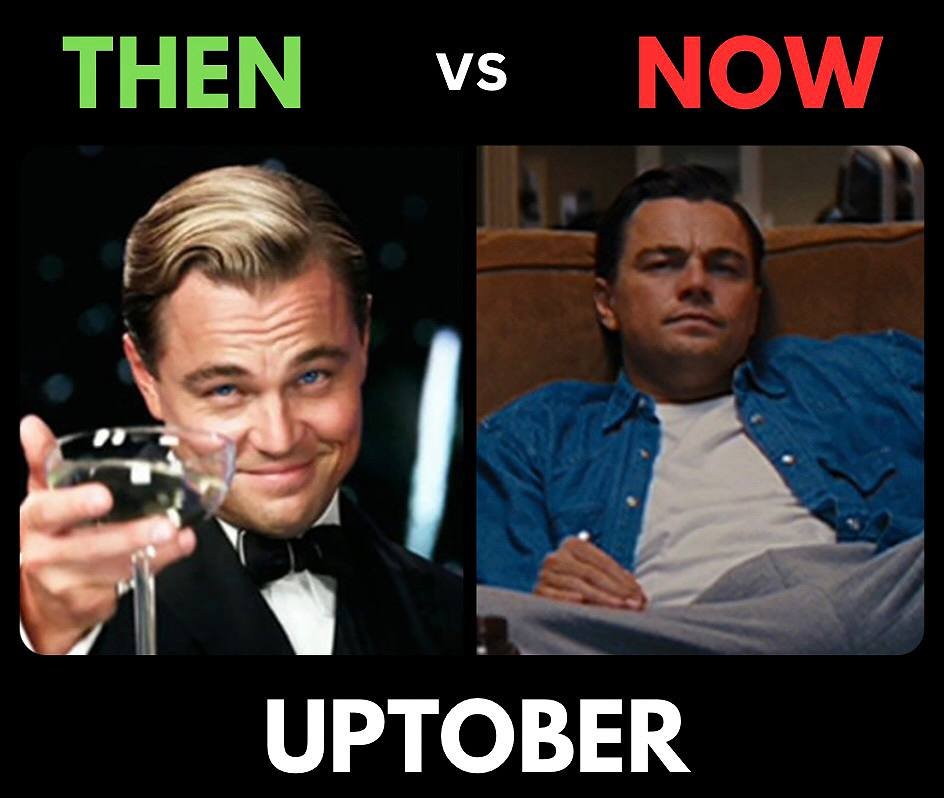 web3_intellect's tweet image. 🚨 We just saw the biggest liquidation event in crypto this year!
 Open interest down hard; funding snapped back
 Let the dust settle - watch the data, not the noise...

THEN: 🍾
NOW: 🛋️
Question: #Uptober or #Rektober ?