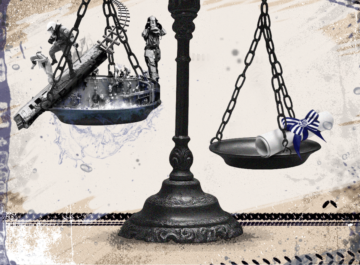 From deadly train crashes to police assaults and wildfires, the Greek state bears its share of blame for destroyed lives and livelihoods – but good luck with getting it to own up and pay out.

Read the investigation by Lina Kapetaniou and <a href="/janinel83/">Janine Louloudi</a>: 
balkaninsight.com/2025/10/11/sta…