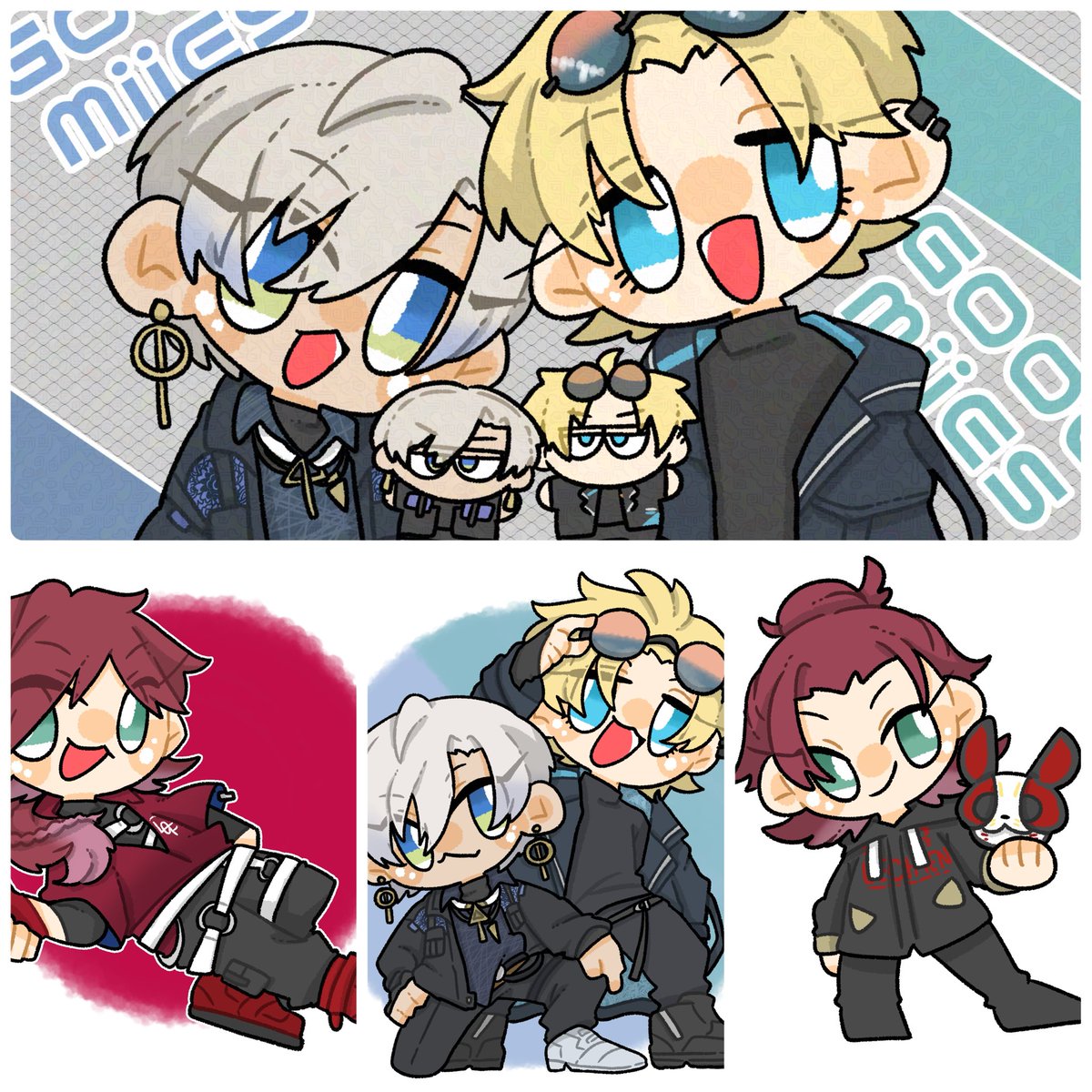 三連休なので🏷️を失礼します！

🦝:🍨、🌟　🌈:🗝️💸、🛡️、💧が好き〜！
たくさんお話しできるお友達が欲しい〜
無言フォロでお迎え行くかもです🙇‍♀️🙇‍♀️

 #CR絵描きさんと繋がりたい
#にじさんじ絵描きさんと繋がりたい
 #三連休はフォロワーが増えるらしい