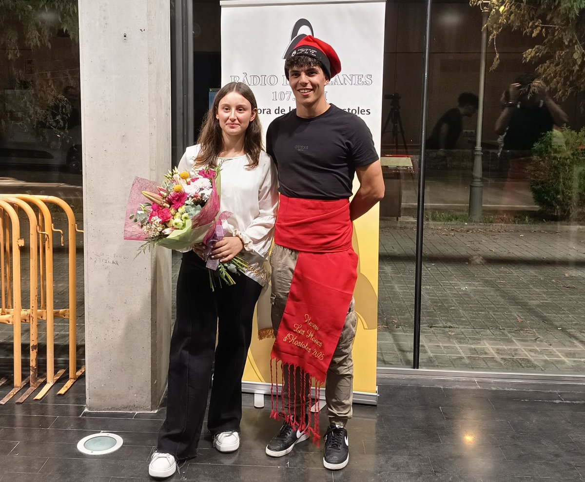 Ariadna Domènech i Aleix Cahis són la Pubilla i el nou Hereu de Les Planes d'Hostoles. Més informació a la pàgina web de l'emissora.