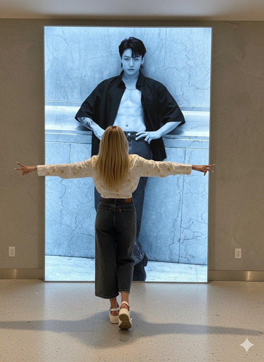 اقا من پرامپت جدید خودم ساختم که بشه با سلبریتی مورد علاقتون اینجوری عکس بگیرین~~~
اصلا فکرشم نمیکردم خروجیش اینقدررررر خوب بشه😭😍🤍