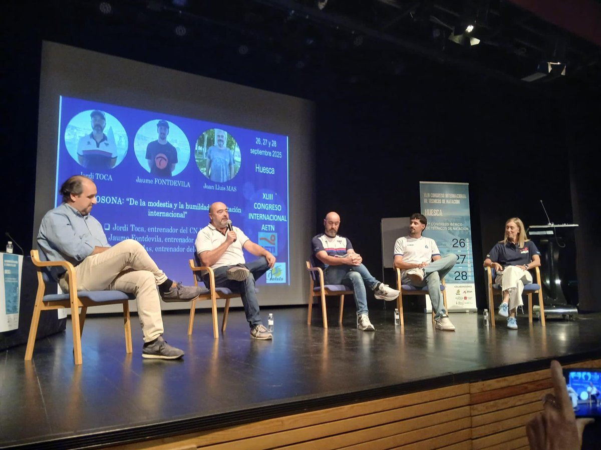 📣Presentació a Osca del projecte 'Girosona' de natació

Hi va participar el nostre primer tècnic de natació, Jaume Fontdevila

+ INFO 🔗 cnolot.cat/catalan/notici…

#CNOlot #Girosona #natacio