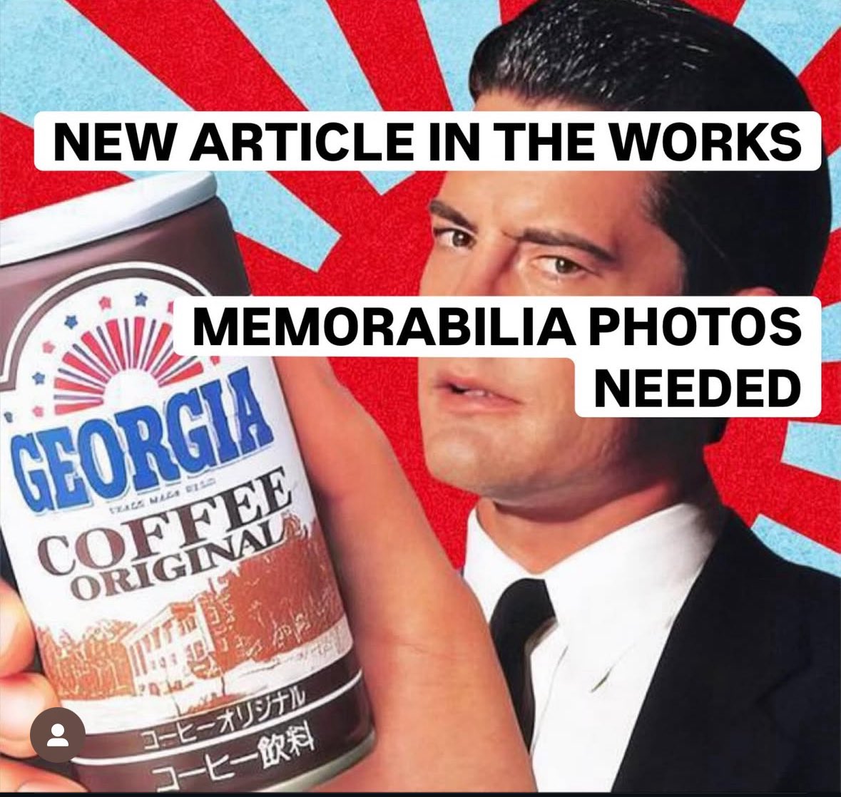 Cooking up a brand-new article all about the awesome ephemera that came out in Japan from the 1993 Georgia Coffee campaign.

If you’ve got any of these treasures in your collection, we’d love to feature them! Share your high-res pics by dropping me a DM.