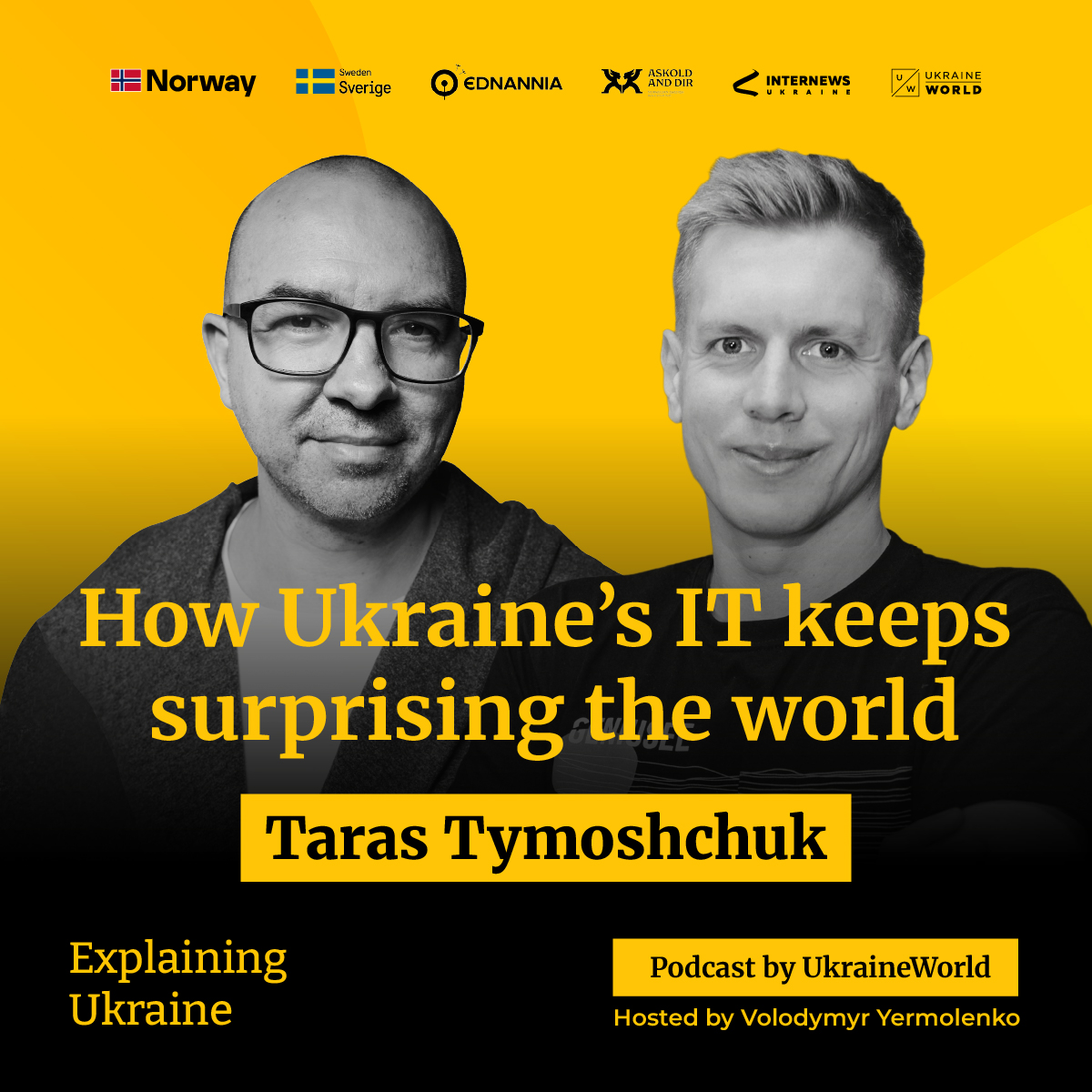 ukraine_world's tweet image. ⚡ How is Ukrainian IT transforming the country’s defence?
🎧 ukraineworld.org/en/podcasts/ep…
Why is #Ukraine one of the world’s most dynamic #IT nations — and why does it still hold so much untapped potential?
▪️ Guest: @TymoshchukTaras, a board member of the @ITUkraineAssc and CEO of…