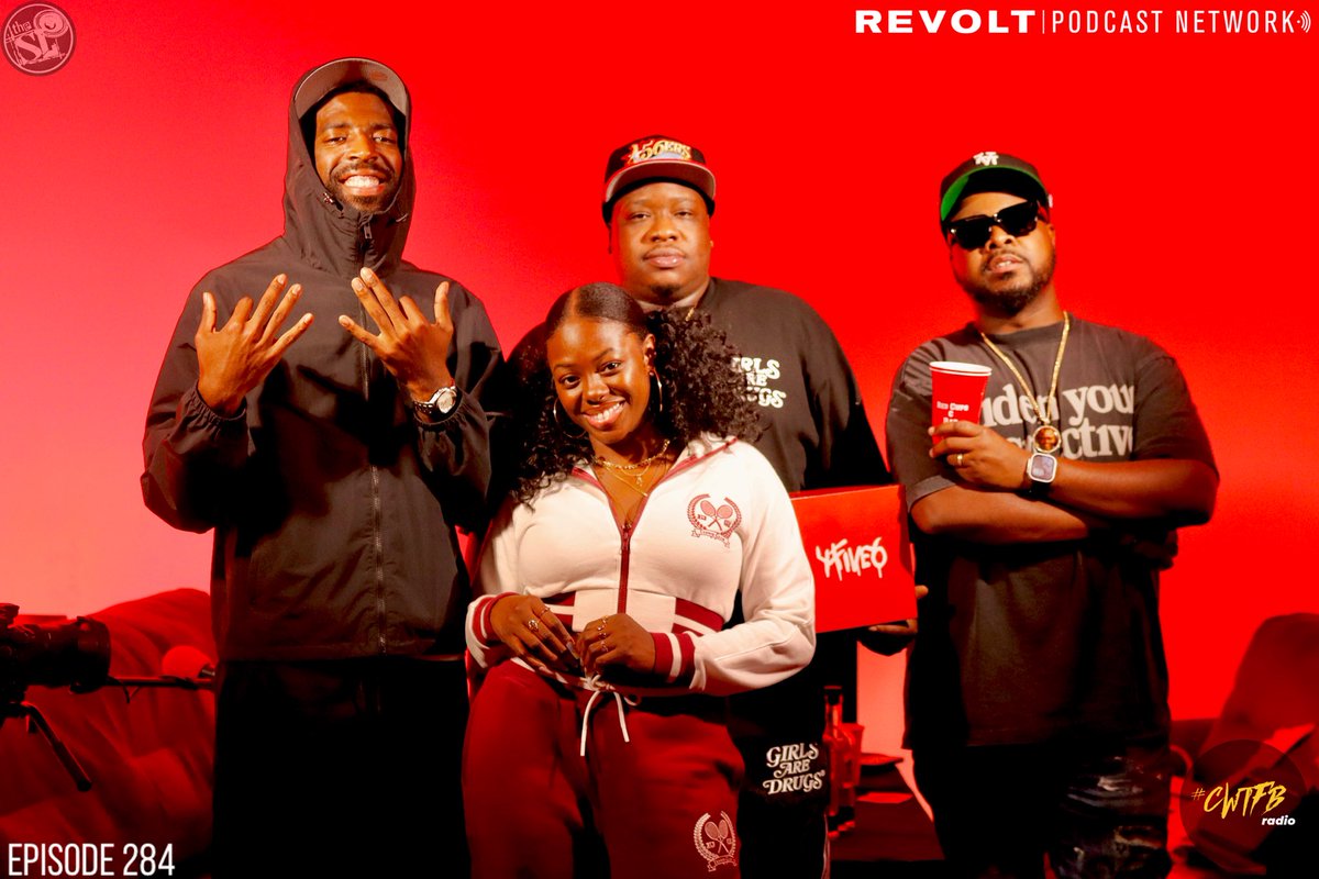 #CWTFBradio Episode 284: “Shoot Dice, Not People” (w/ #4FIVE6) OUT NOW‼️
powered by #REVOLTpodcastNetwork 

LISTEN ON ALL PODCAST DSPs:
revolt.tv/podcasts/cwtfb…