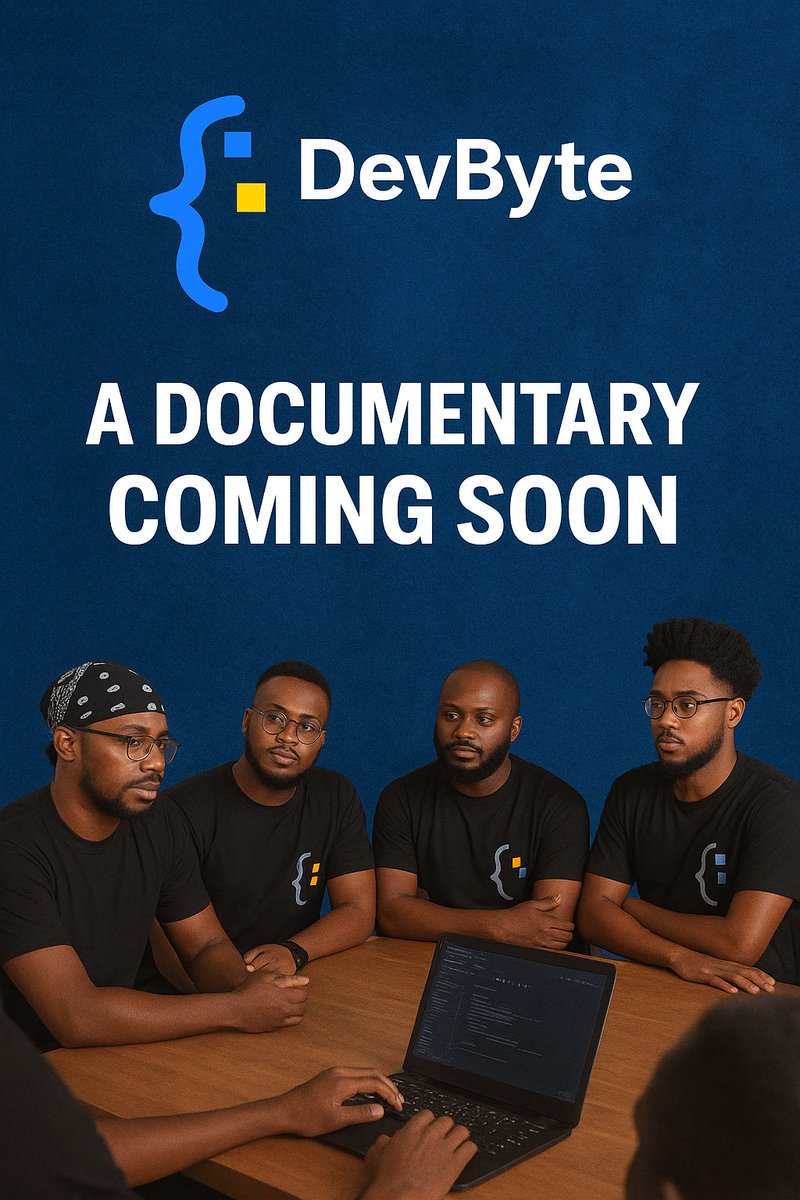 Devbytecomunity's tweet image. Something exciting is coming to DevByte! 
We’re excited to announce that we are producing a special documentary.
linkedin.com/feed/update/ur…