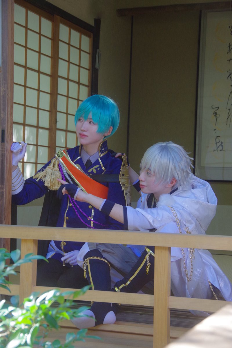 cheeel_hn's tweet photo. cosplay 刀剣乱舞

おっ！あれはなんだ！？

鶴丸国永 @cheeel_hn
一期一振 @schafe55 

.
photo @kknatsu_cos https://t.co/r3AWlAgCcd
