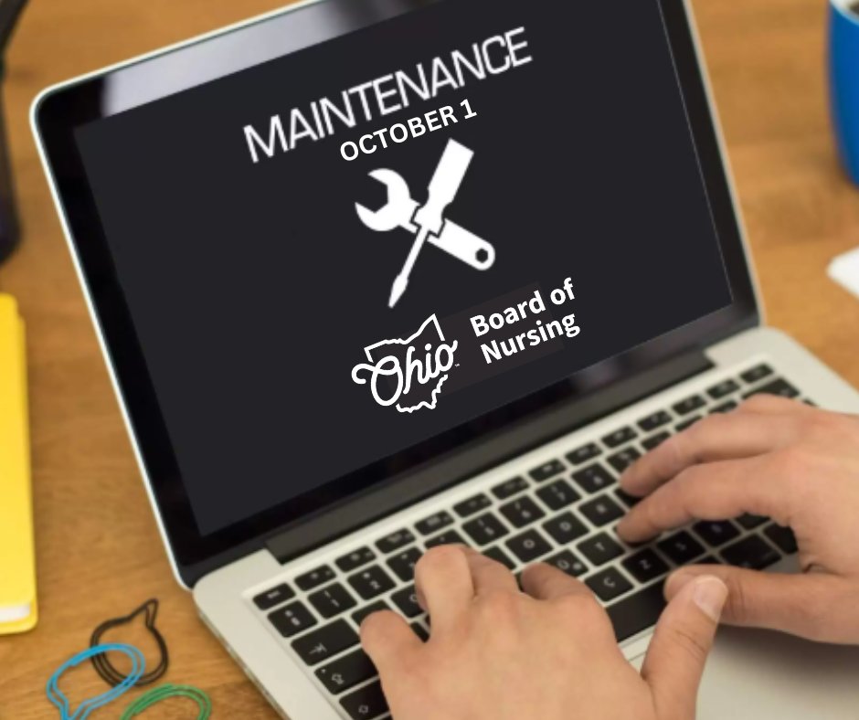 Reminder! Due to scheduled NCSBN maintenance, services for "Non-OH MSL RN Seeking OH APRN License" will be unavailable on Wednesday, October 1, from 10:00 AM to 2:00 PM EST. We apologize for the inconvenience!