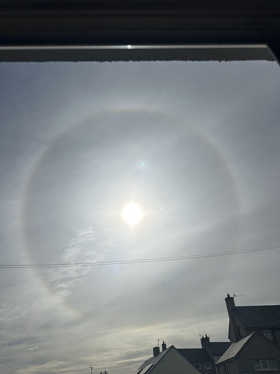 Sun halo 
29th September 2025  13.00