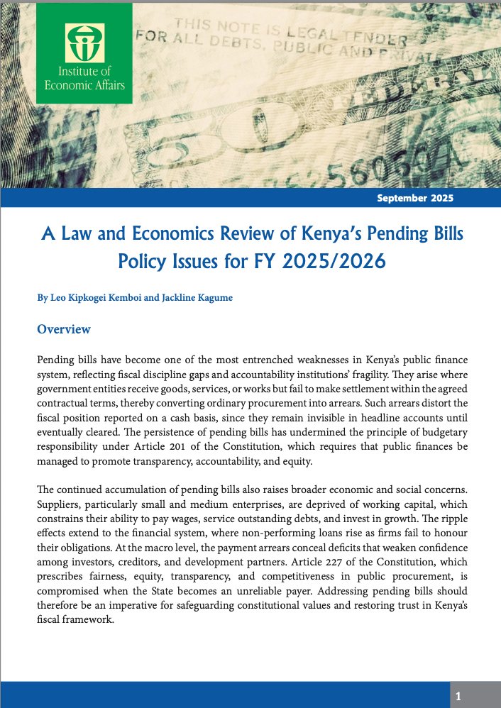 𝐍𝐞𝐰 𝐏𝐨𝐥𝐢𝐜𝐲 𝐁𝐫𝐢𝐞𝐟 𝐀𝐥𝐞𝐫𝐭 !! 

Read more&gt;&gt;ieakenya.or.ke/download/a-law…
