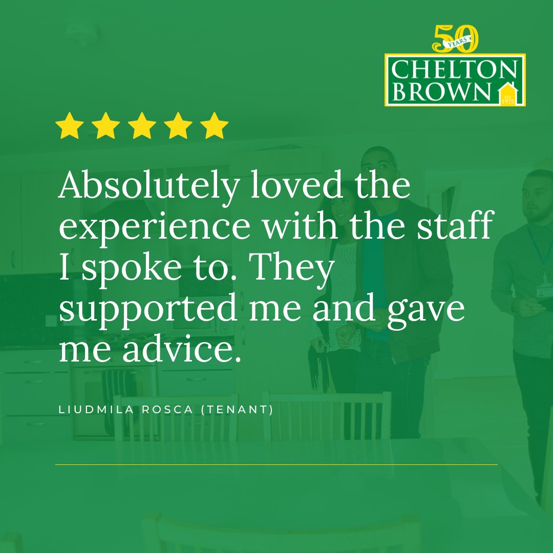 CheltonBrownLtd's tweet image. 🌟🌟🌟🌟🌟 Another glowing 5-star review! Well done team!

Read all our ESTAS verified reviews here - bit.ly/3DC3npU

#property #sales #lettings #landlords #tenants #homeowners #buyers #home #Northamptons