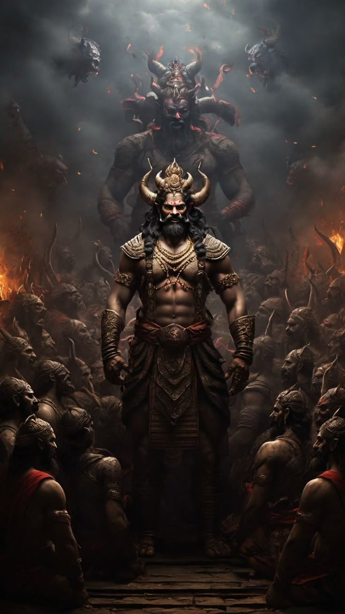 Shweta150990's tweet photo. रावण ने श्री राम को अपने कौन से 4 सपने बताए थे ?

आपको लंकापति रावण के उन सपनों के बारे में  बताउंगी जिन्हें खुद राक्षस राज ने मरते समय श्री राम से साझा किया था। अगर रावण की आयु थोड़ी और लंबी होती तो  .....
Thread 🧵👇 https://t.co/PXrAbhScBz