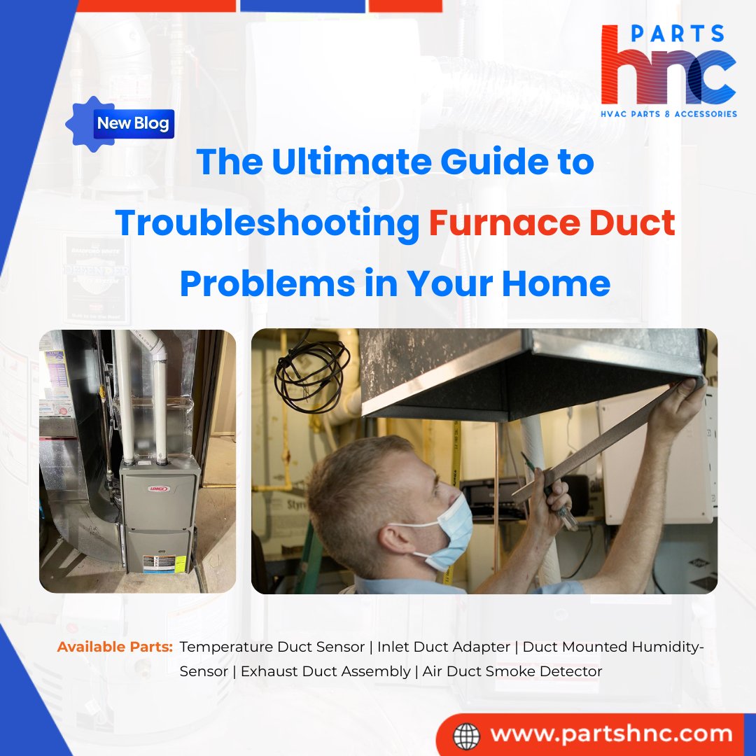 PartsHnC's tweet image. Struggling with weak airflow or noisy furnace ducts? Our ultimate troubleshooting guide helps you identify and fix common duct problems. Read more on the our blog!
partshnc.com/blog/troublesh…

#FurnaceDucts #AirDuctProblems #HVACSolutions #HVACParts #PartsHnC