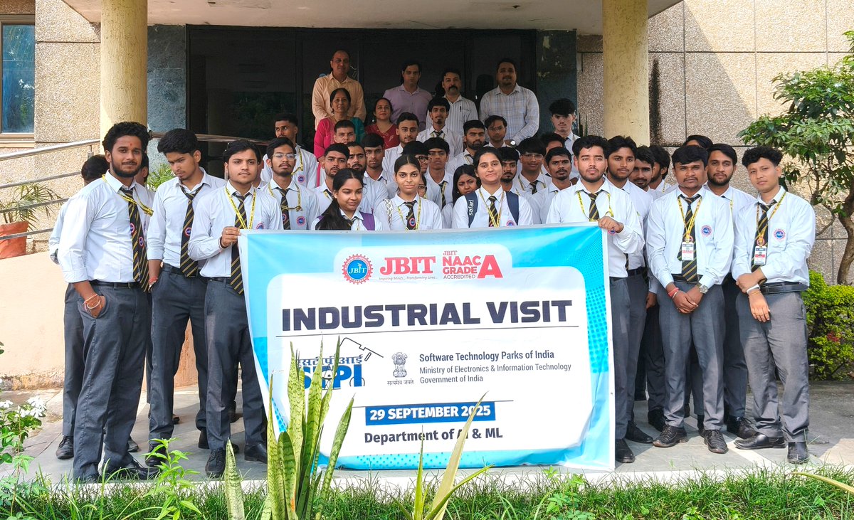 StpiDehradun's tweet image. Students &amp;amp; faculty of @jbitdehradun visited @StpiDehradun office today, wherein they were briefed about incubation facilities and various STPI Schemes &amp;amp; Initiatives of #STPIIndia. @STPIIndia @Arvindtw @guptaa_sanjay @STPINoida