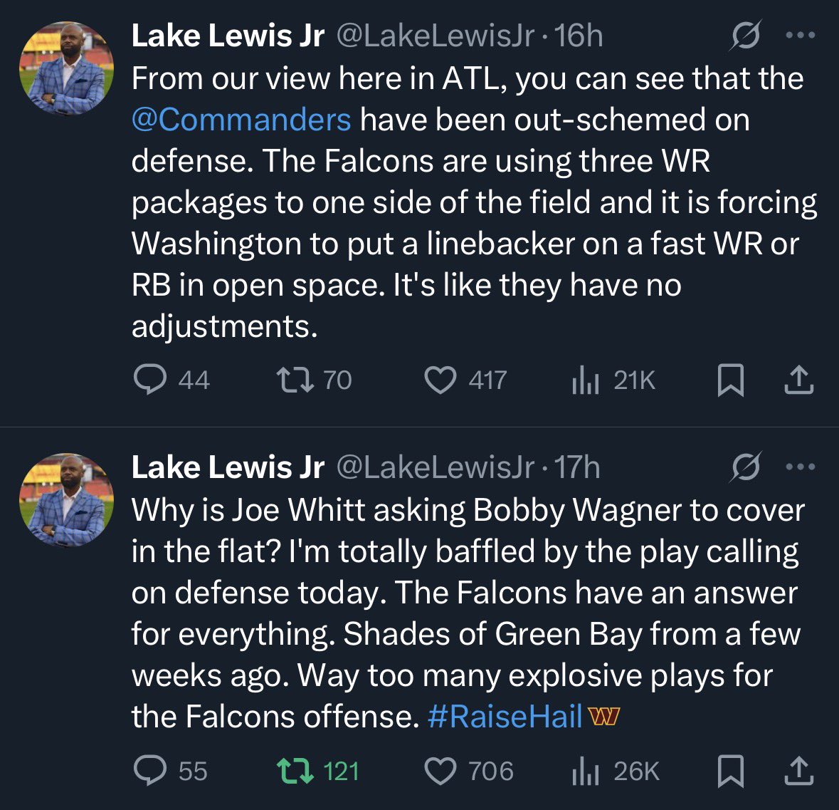 Louder for the people in the back <a href="/LakeLewisJr/">Lake Lewis Jr</a> #RaiseHail