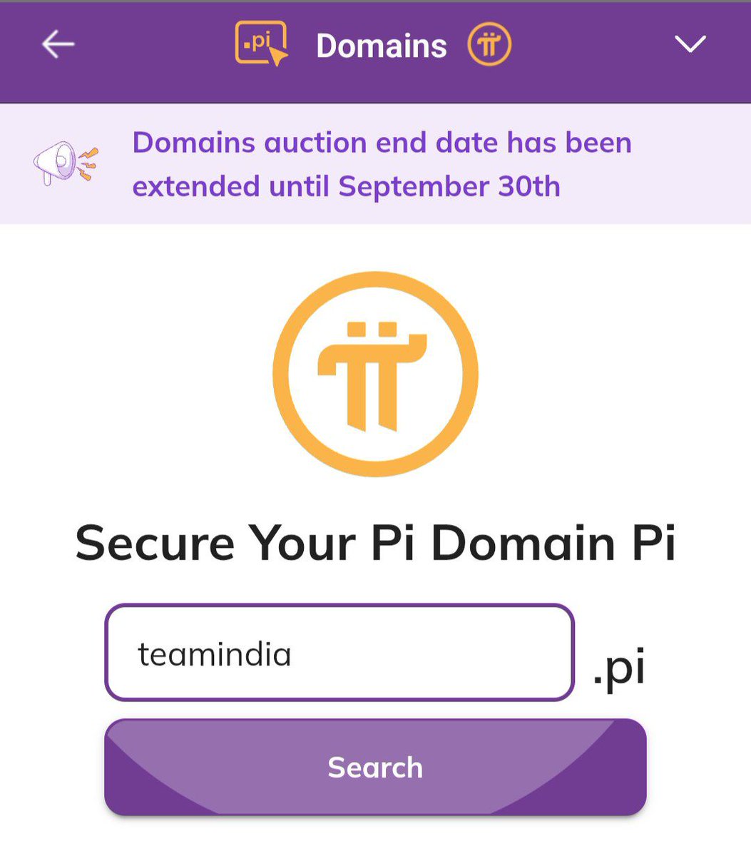 pibrens's tweet image. 🚨 Pioneers! Last chance alert!
Pi Domain Auction ends tomorrow. Secure your unique Pi domain now and be part of the growing Pi ecosystem. Don’t wait book today and claim your spot in Pi’s future digital world! ⏳ #PiNetwork #PiDomain #CryptoOpportunity