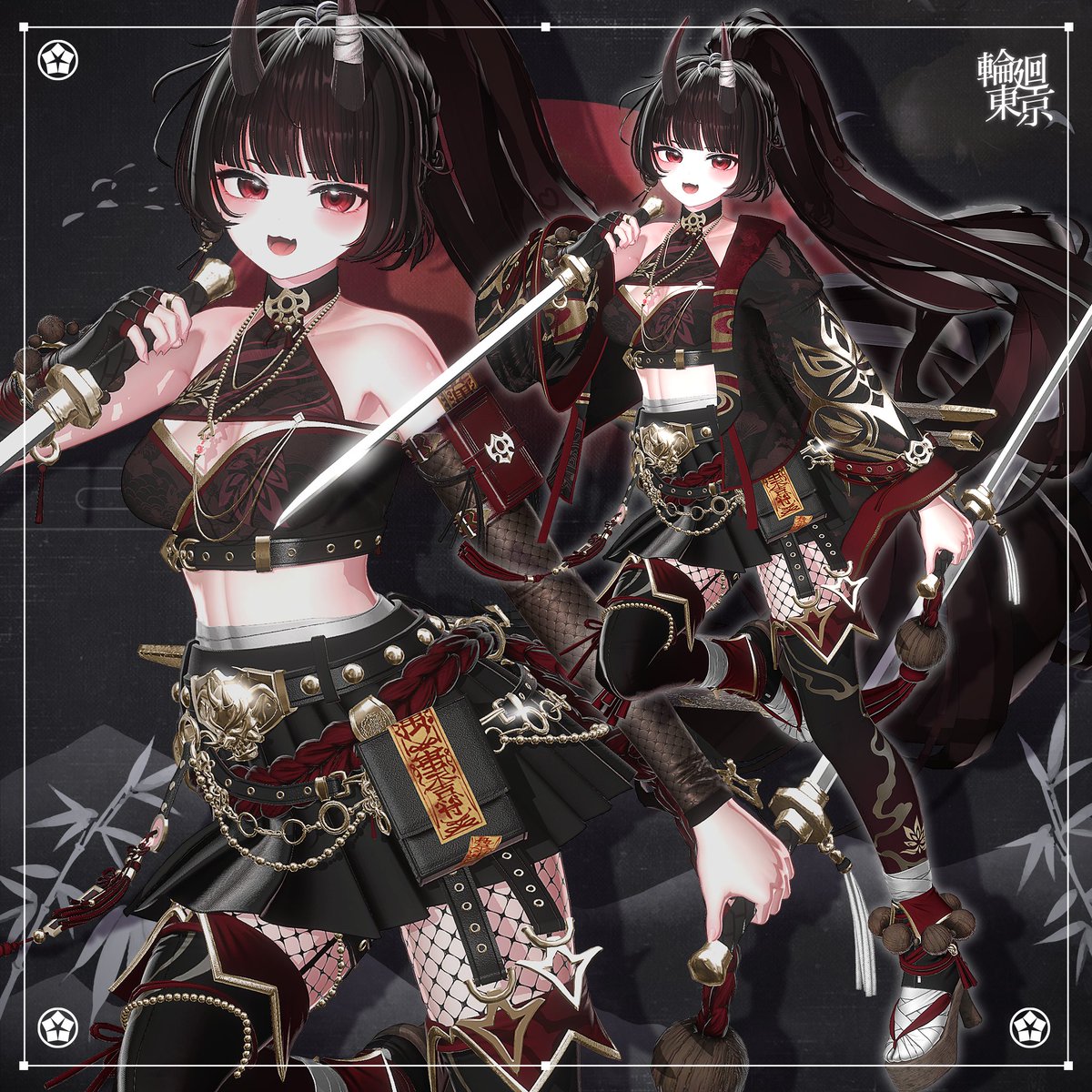 ✨ 闇と光が交わる刻、
『onigokko』の世界が静かに開かれる。

◆ booth.pm/ja/items/74671…

メイン投稿のRT＋フォローイベントもお見逃しなく
抽選で5名様にフルパックをプレゼント🎁
さらに、BOOTH♥100ごとに当選者+1！

#RINNE_TOKYO #VRChat #VRC #booth_pm #BOOTH