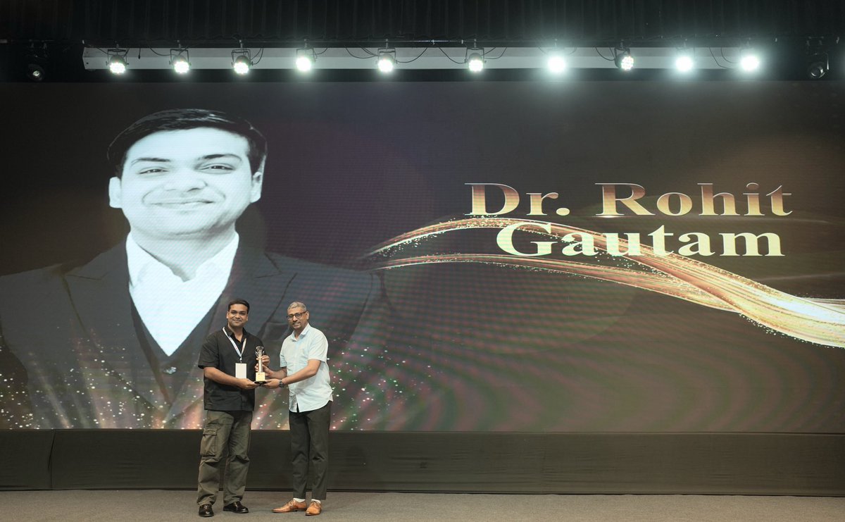 🏆Cybersecurity Mentor of the Year🏆

Heartiest congratulations to <a href="/hackergautam/">Dr. Rohit Gautam</a> for winning the Maestro Award 2025 – Cybersecurity Mentor of the Year at BSides Ahmedabad 0x06! 

Your encouragement, expertise, and mentorship have empowered individuals and fueled progress across