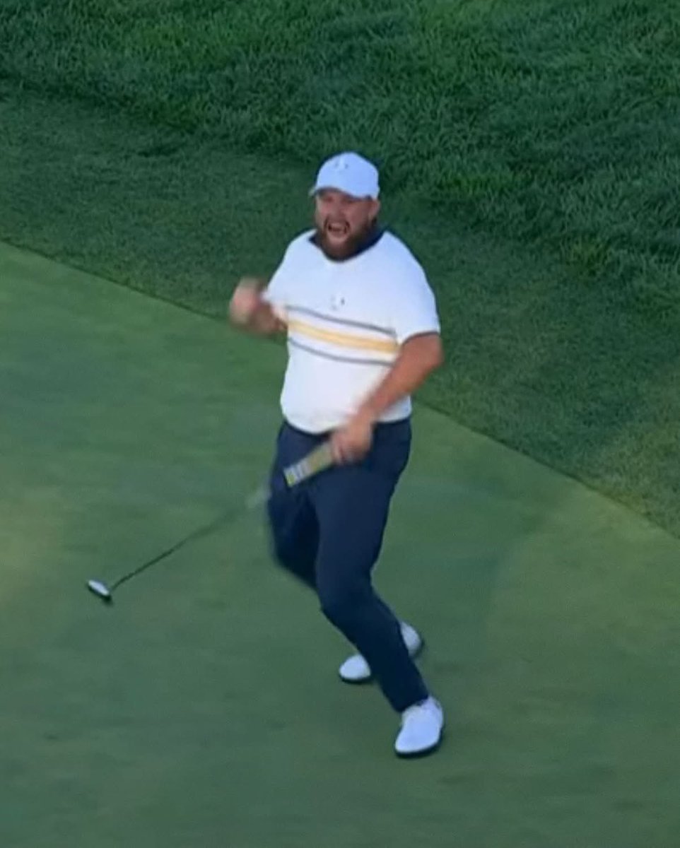 When you get it over wall on the 10th and onto the green in Berties.