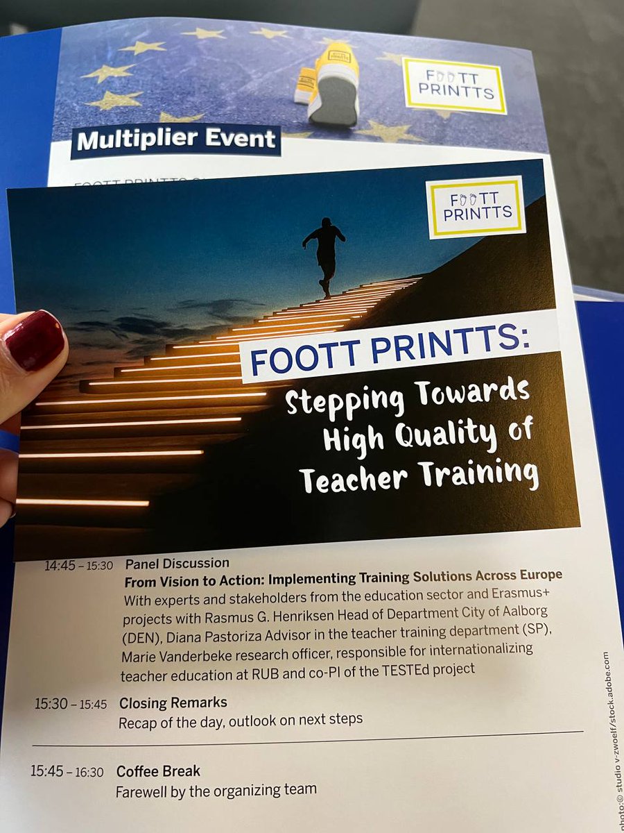 O CAFI participa no evento de difusión do Marco “FOOT PRINTTS”, achegando a visión e experiencia da Rede de formación do profesorado en Galicia  
#FOOTTPRINTTS #ErasmusPlus #CPD