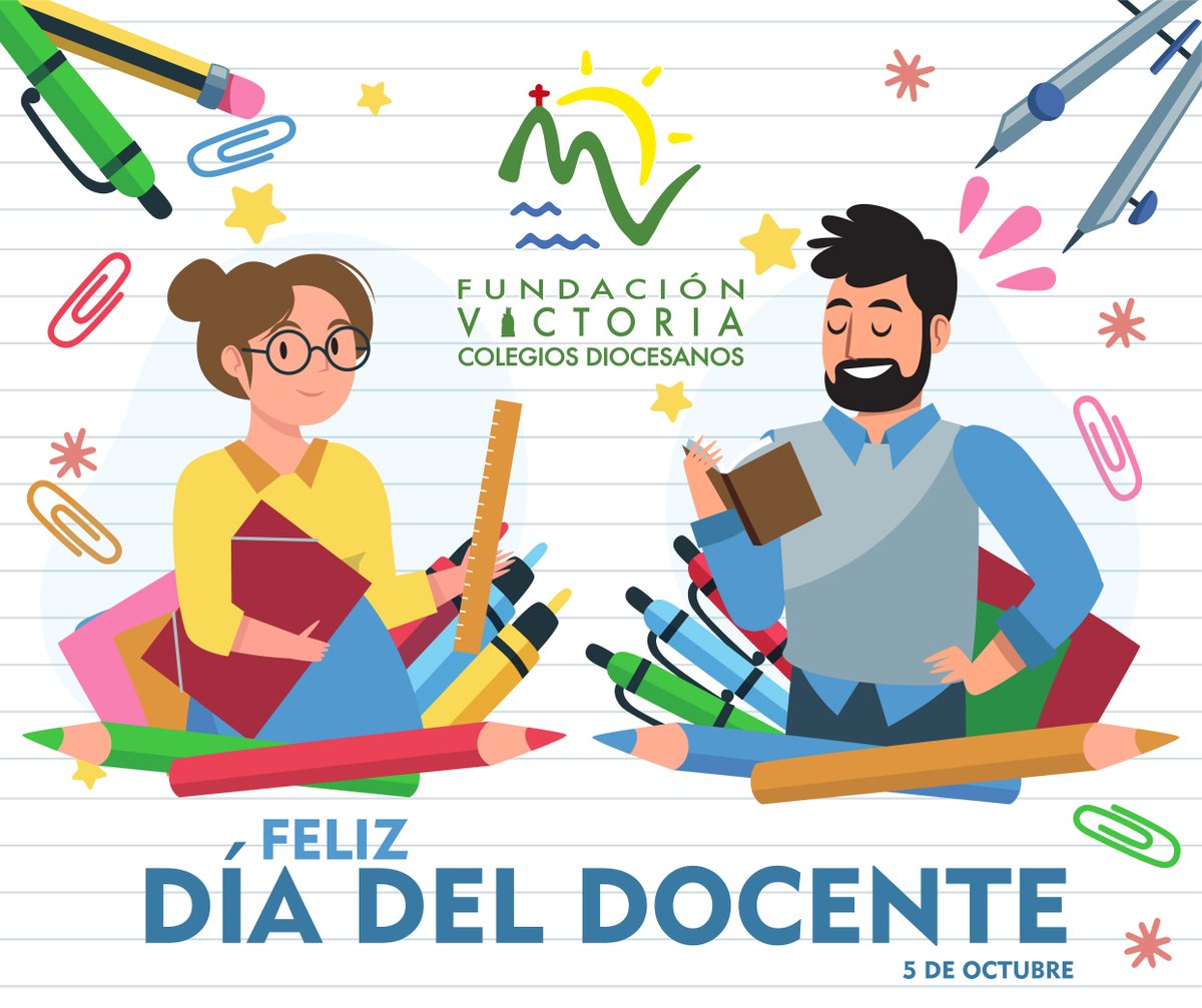 📖 “El futuro de la humanidad se fragua en la escuela.” – San Juan Pablo II

Hoy damos gracias por la vocación, entrega y compromiso de nuestro profesorado.

¡Feliz #DíadelDocente! 💚

#ColegiosDiocesanos #EducandoEvangelizando