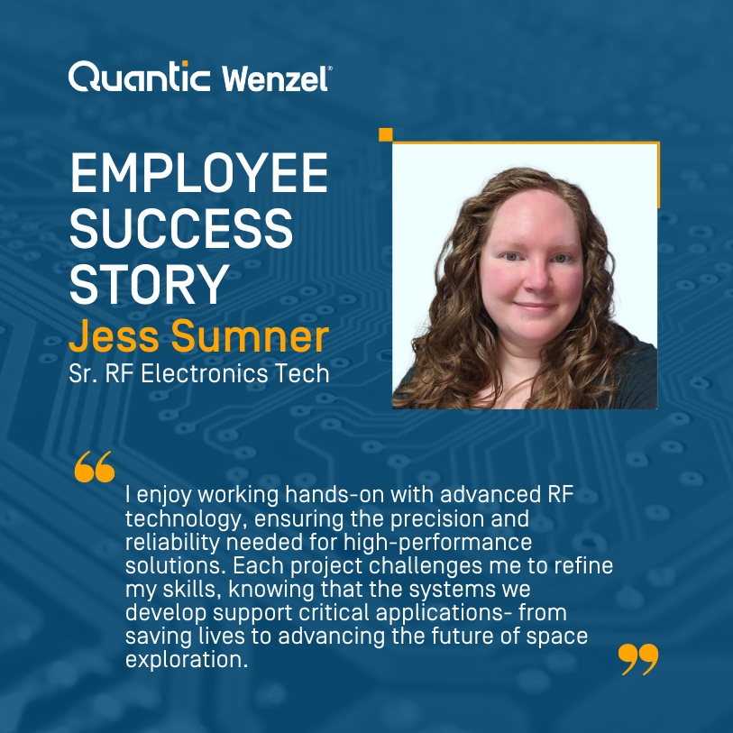 QuanticWenzel's tweet photo. Get to know Jess Sumner: gamer, Senior RF Electronics Technician, all around problem solver- and a vital part of the Quantic Wenzel team!

Select the link below to read her success story.
https://t.co/wOCCeTGKq7

#wenzel #rf #oscillator #career #employeespotlight #culture https://t.co/9uGzmRaZMI