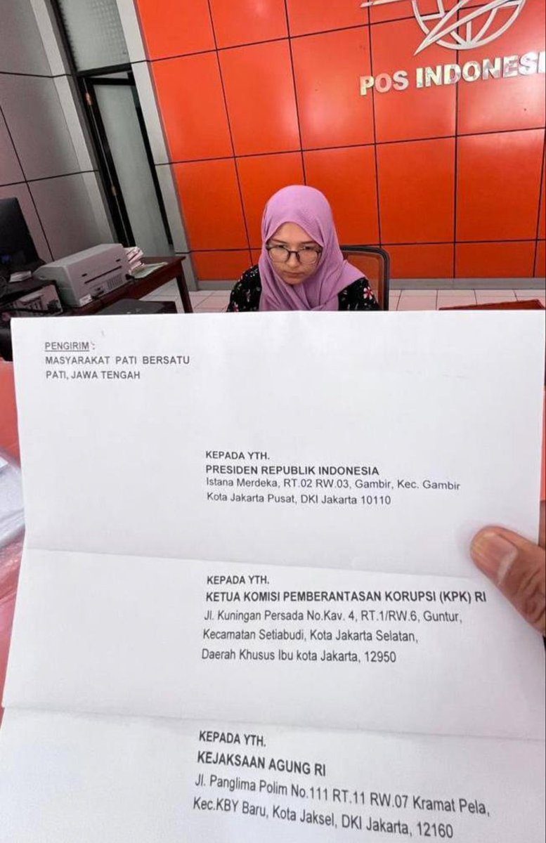 Surat cinta untuk <a href="/KPK_RI/">KPK</a> dari warga Pati.