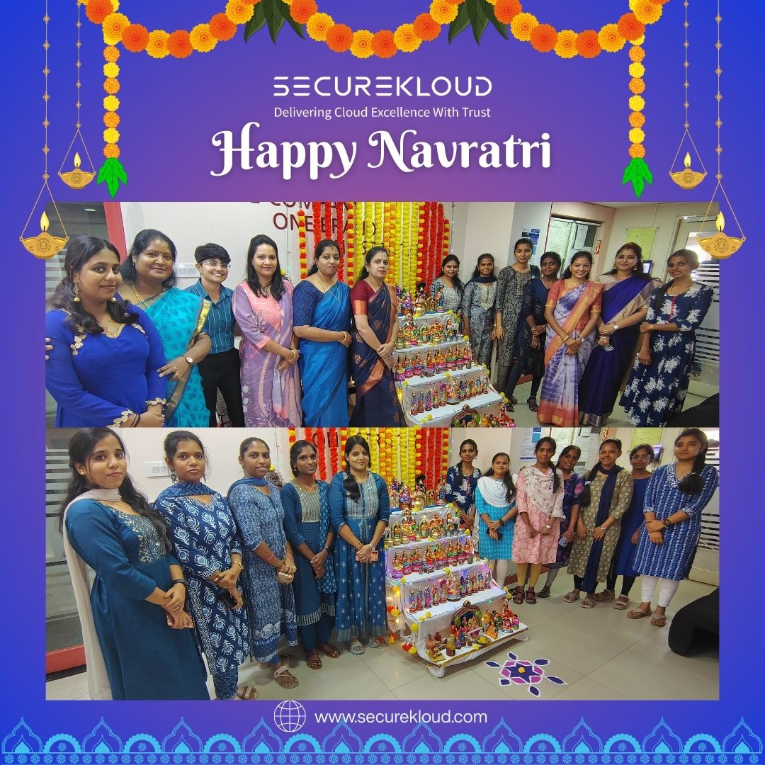 SecureKloudTech's tweet image. ✨ This #Navratri, SecureKloud came alive with devotion, unity &amp;amp; joy! From Golu &amp;amp; poojas to sharing prashad, we celebrated culture &amp;amp; togetherness. 🌼 Here’s to bonds that inspire &amp;amp; a culture that uplifts. 💫

#FestivalOfJoy #LifeAtSecureKloud #TogetherWeGrow