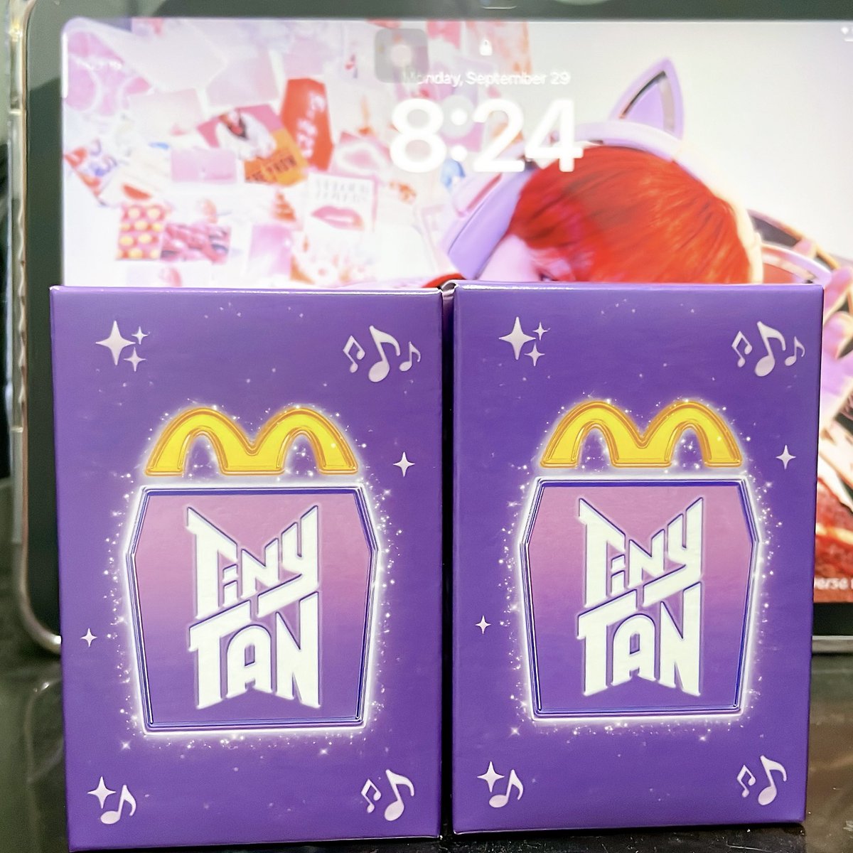 sinchaniki's tweet photo. wtt lft for trade
bts mcdo tinytan

have: suga &amp; jungkook (both sealed)
want: namjoon &amp; taehyung 

rft: dupe 🥹
loc: pam/val
prio: have both po sana

🏷️ mcdo happy meal tinytan rm jin yoongi jhope hobi v jimin jk https://t.co/Gc7TegnFVs