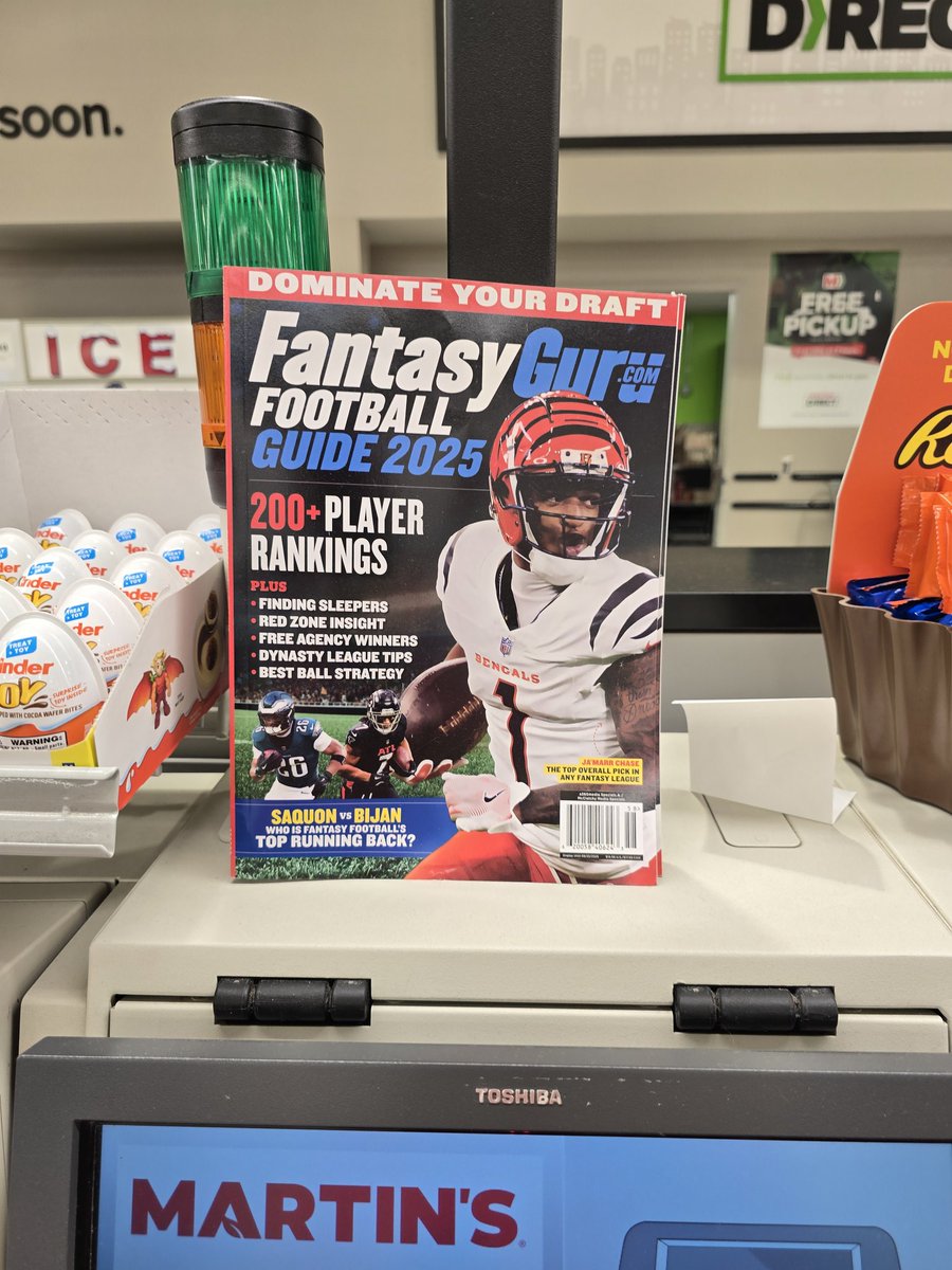 While checking out at Martin's, I noticed this at the self checkout. Great placement, ha! Maybe the new home is gonna be ok. <a href="/Jeff_Mans/">Jeff Mans</a> <a href="/PhilBackert/">Phil Backert</a>