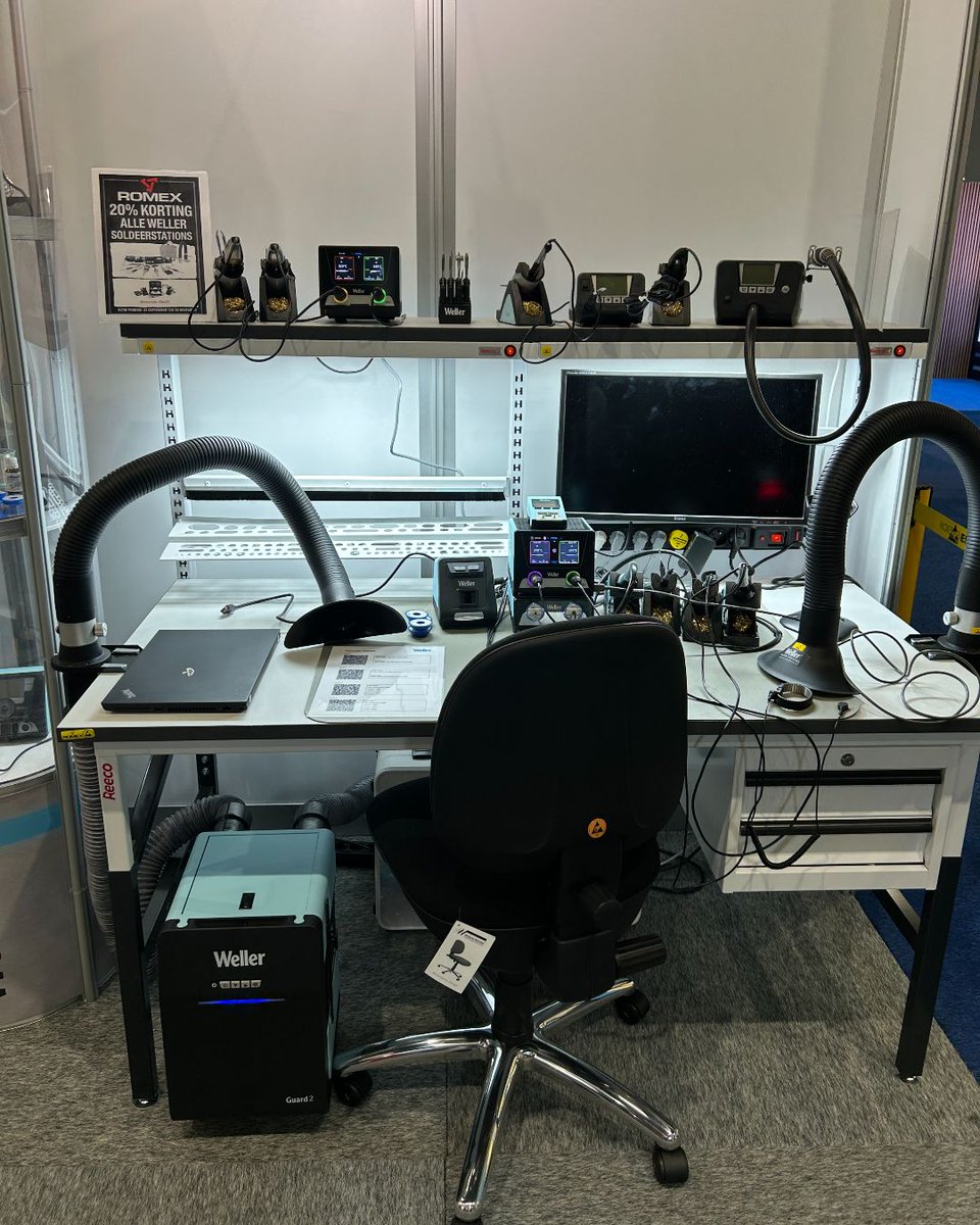 #Recap from #Electronics &amp; #Applications in #Utrecht! Thanks to Jeroen Baede (<a href="/Romex_bv/">Romex B.V.</a>) &amp; Ronny Schick for showcasing: #WXsmart, new #WTM stations &amp; #ZeroSmog Guard. #PowerfulTogether Missed us? More here: sohub.io/r427