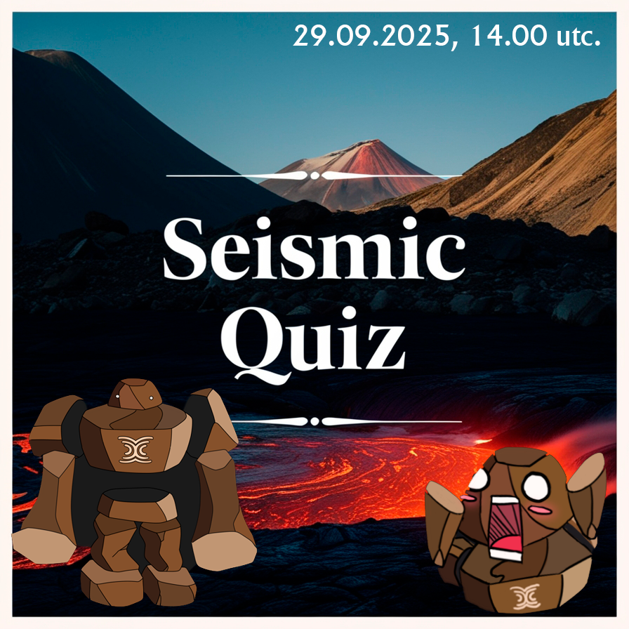 margor2084's tweet photo. Gmic.
Join @SeismicSys Quiz Competition!
If you trust your knowledge, this is the perfect challenge for you. Go to discord for details.
29.09.2025, 14.00 utc.
https://t.co/bvfWCk2OIa 
#seismicquiz #seismic https://t.co/jezAhWi2I2