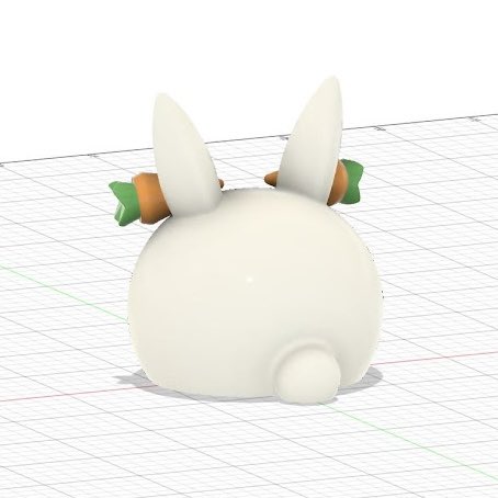 しばらくモデリングコストと造形コストが高いモノが続いていたので... (›´ω`‹)
息抜きにシンプルな形状をしているぺこモンを再モデリング。
忘れていた尻尾も修正しました！(;`･ω･´)
#3Dプリンター
#ホロライ部
#ぺこらーと
