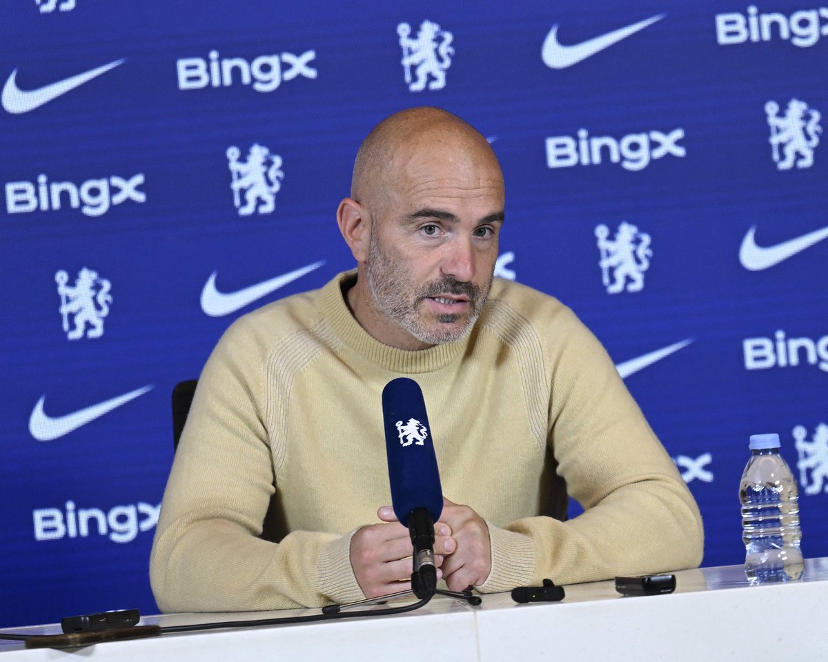 FabrizioRomano's tweet photo. 🚨 Enzo Maresca: “After reviewing last two games, Man United and Brighton, I could have done better probably in terms of decisions, no doubt”.

“For me, it's like a learning process to play with 10 players. It's not something normal”. https://t.co/rPux4I4SLx