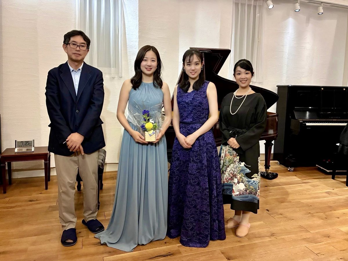 昨日はサロンプレイエルにて、鶴澤奏さんとの2台ピアノでのベートーヴェンピアノ協奏曲4/5番の演奏会でした！
1日2公演、体力勝負でしたが本当に貴重なな経験になりました✨お越しくださった皆様、オーナーの松野様、素晴らしいソロ＆オケパートを弾いてくれた奏ちゃんに感謝の気持ちでいっぱいです！