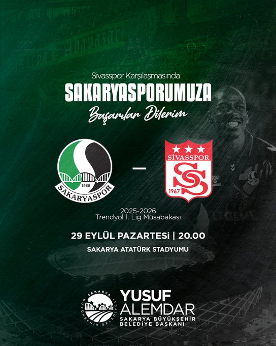 Sakaryaspor’a Başarılar Dileyelim