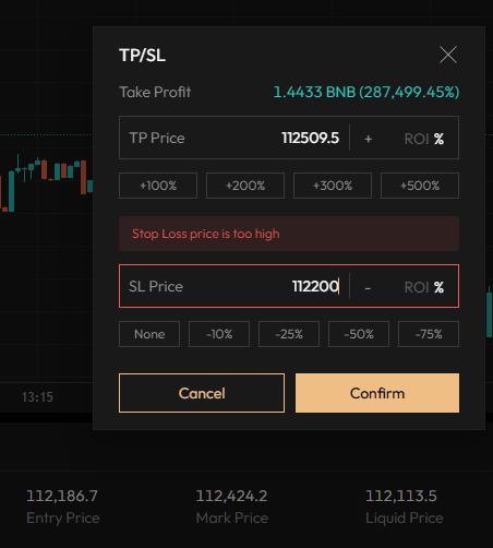 desoleth's tweet photo. What kind of perp dex doesn't let you set stop loss above your entry? @Aster_DEX https://t.co/79ceDfpuPL