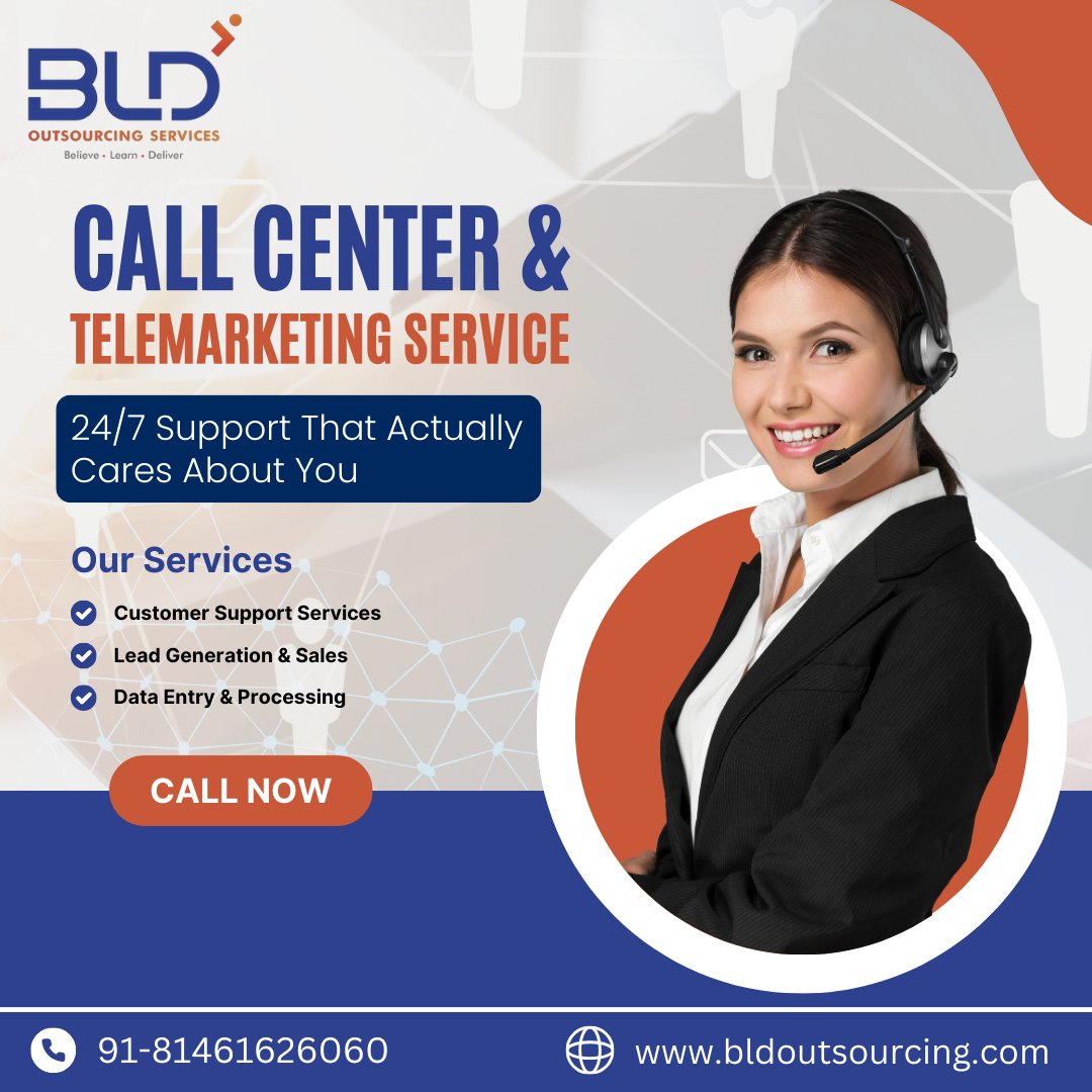 bld_outsourcing's tweet image. 📞 24/7 BPO services: customer support, sales, data processing!

📞 81461-62606 | 🌐 bldoutsourcing.com

#callcenter #BoostEfficiency #reducecosts #SmartCalling #CallCenterTech #businessgrowth #SalesOptimization #timesavingtips #leadmanagement #BLDOutsourcing