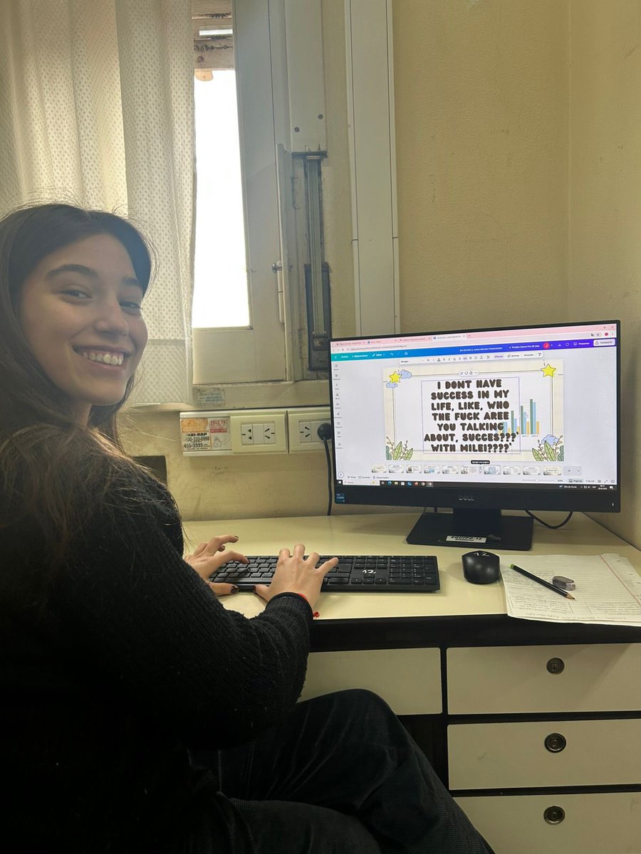 pov: estas en sexto y para la clase de inglés te piden que hagas una exposición sobre el éxito que tenes en la vida