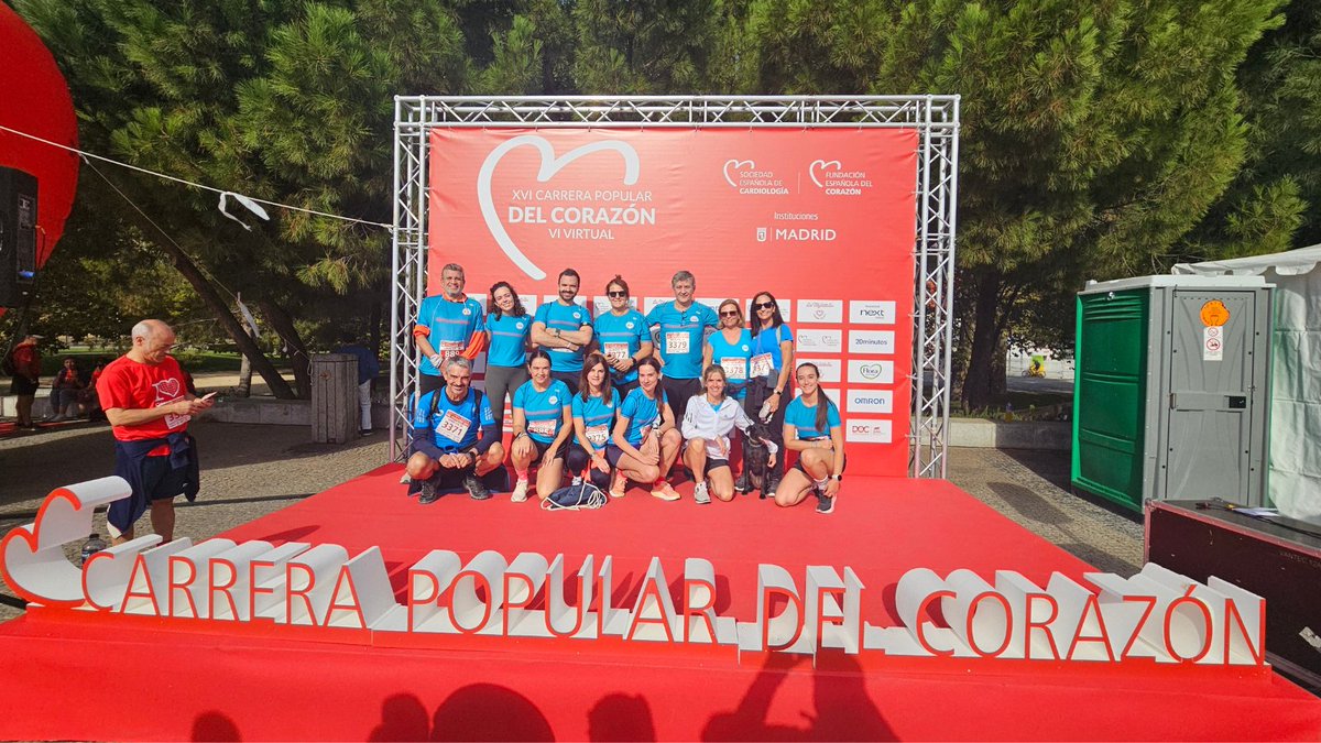anefp_org's tweet photo. 🏃‍♀️💓 ¡Un año más en la #CarreraDelCorazón!

Nuestro equipo #runnersanefp ha completado la carrera de 10k y la marcha 4,5km, apoyando y recordando la importancia de cuidar de nuestra #saludcardiovascular y de llevar un estilo de vida activo los 365 días del año.

🏅 Aquí os dejamos algunas fotos del evento

#anefpTeCuida #DíaMundialDelCorazón