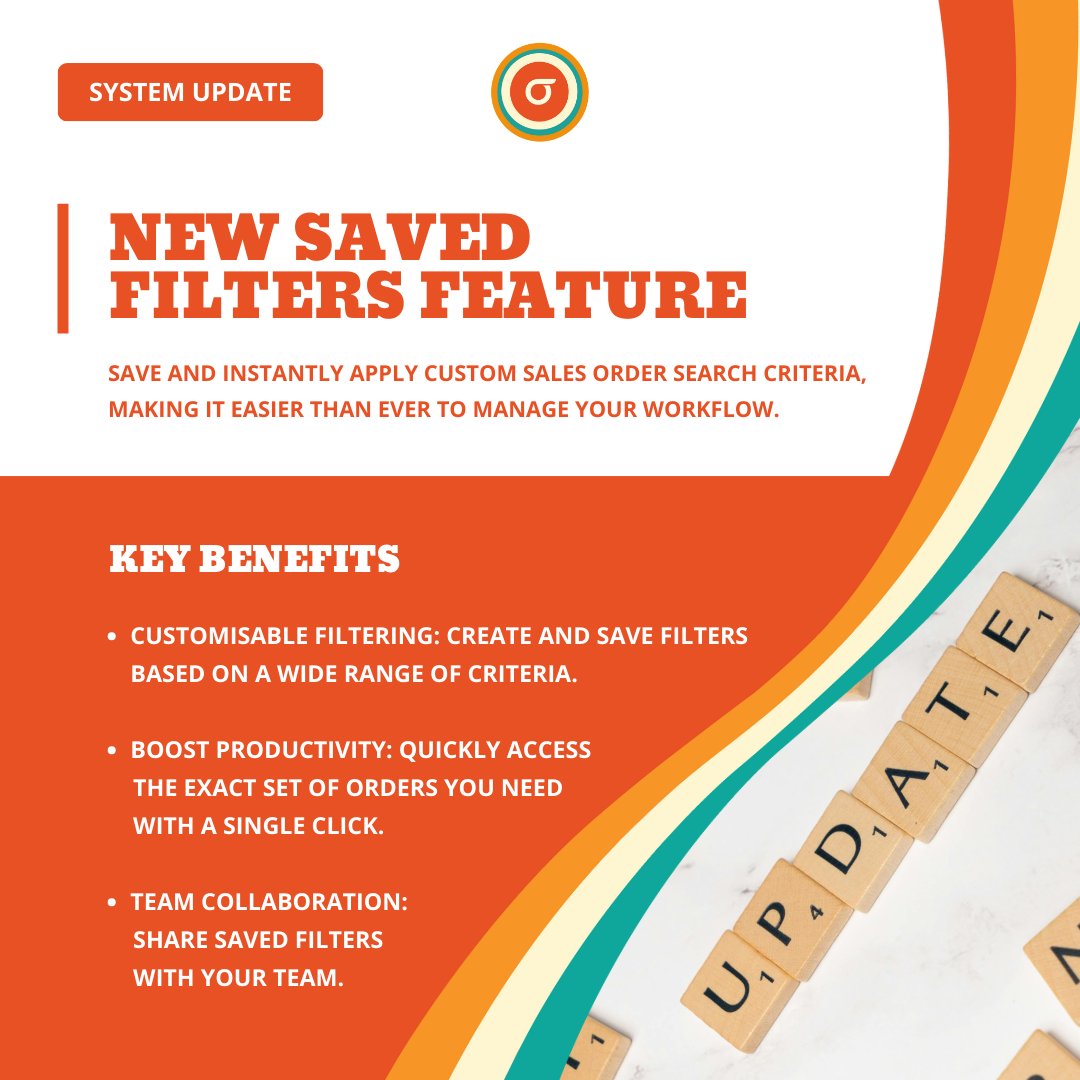 VoloCommerce's tweet photo. 📣 New at Volo: Saved Filters 🌟

Easily save &amp; apply custom order searches to streamline workflows.

✅ Custom filters (courier, status, channel, products)
✅ One-click productivity boost
✅ Share with your team

👉 Ask your account manager for details! https://t.co/OQZ3HH15oV